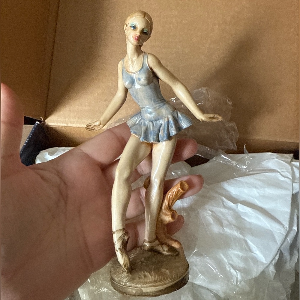 Italian Ballerina Figurine — “DEPOSE ITALY 353”